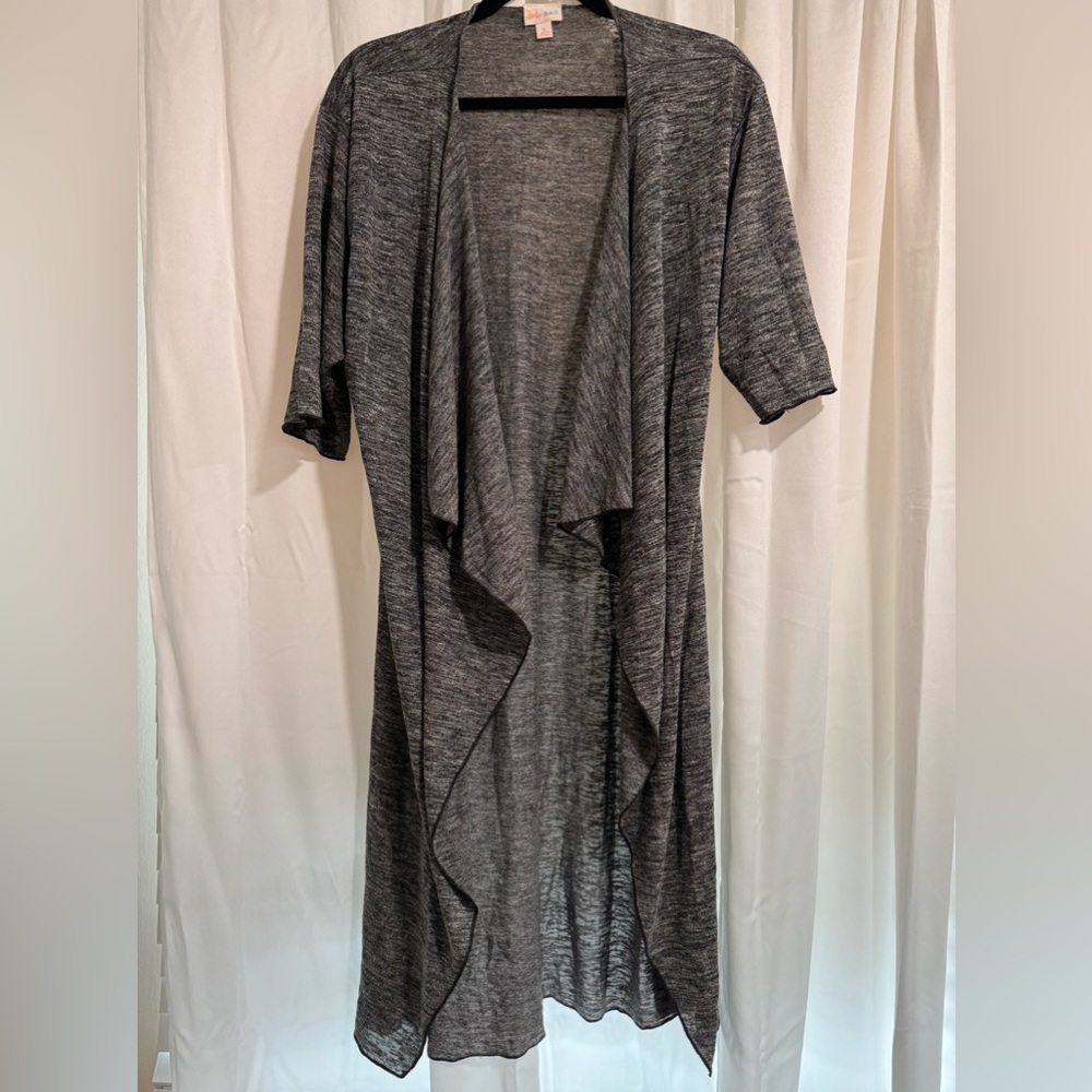 LulaRoe Long Blue Cardigan - Size S